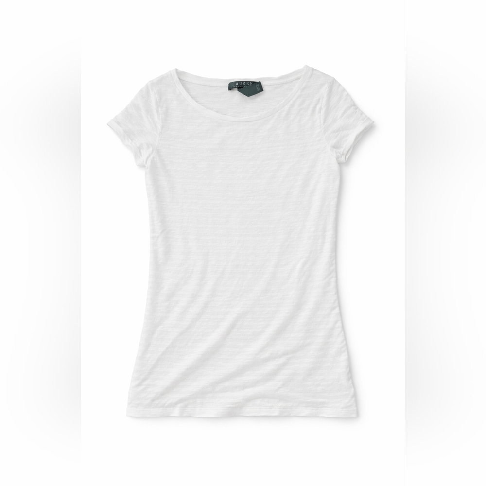 Jan - Ralph Lauren Classic White Short Sleeve Tee